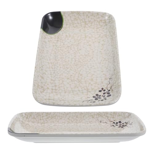 Platos Rectangulares de Melamina para Sushi 2 Pzs miniatura 1