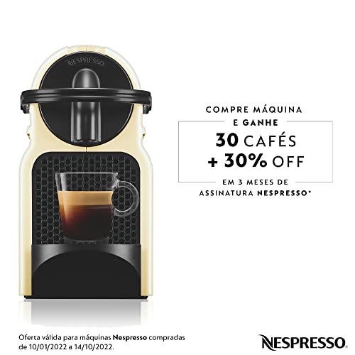 Nespresso Inissia Cafeteira 220V, máquina de café Espresso em casa, cápsula / cápsula elétrica autom