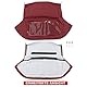Frankberg Cabrioverdeck Softtop Verdeckbezug Rot Kompatibel mit Barchetta 183 Cabriolet 1.8 16V 1.7L 1995-2005 Replace# 0011