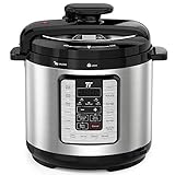 TaoTronics TT-EE007 Electric Pressure Cookbook 8QT, 10-in-1 Multi-Use, 16 Programs, FDA and ETL Approved, Slow, Rice Cooker, Steamer, SautÃ© Pot, Yogurt Maker, Food Warmer, Sterilizer