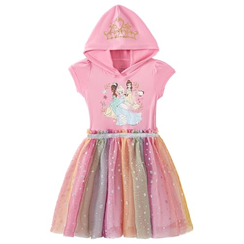 Robe en tulle à capuche Disney Princesse Belle vêtement fille confortable