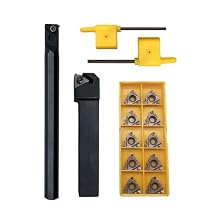 1/2" SNL0013M16 Internal Threading Boring Bar 5/8" SER1616H16 Lathe Threading Holder with 10pcs 16ER AG60 Carbide Inserts External Carbide Threading Inserts