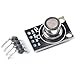 JESSINIE MP2 Gas Sensor Module Smoke Gas Sensor Module Propane Liquefied Gas Detection Combustible Gas Detection Air Quality Probe Detection Sensor Module MQ2 Mini Version