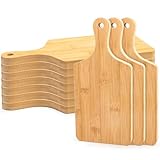 Schneidebretter aus Holz für die Küche, Bambus-Schneidebrett mit Griff, 27,9 x 13,9 cm...