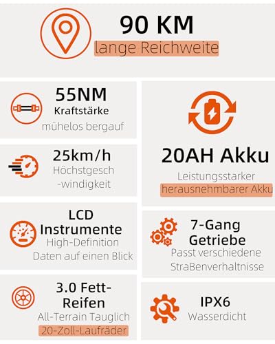 Nahaufnahme des 36V 20.8Ah Lithium-Akkus - Detailansicht von KAISDA E-Bike Klapprad Fat Tire Deal – Dealfoxx.de