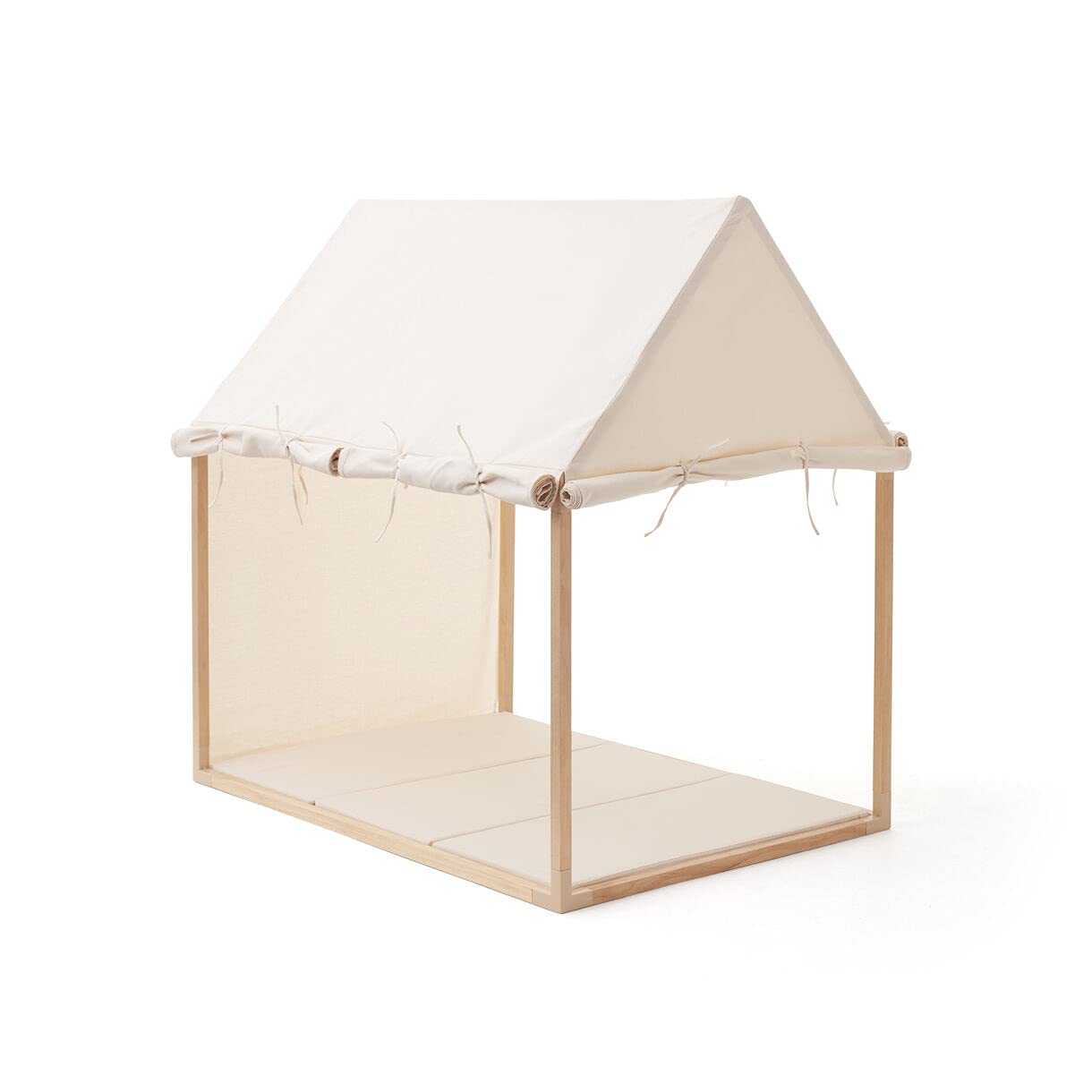 Kids Concept - Materassino pieghevole 105 x 75 x 4 cm. 100% cotone/poliuretano Foam tappeti, multicolore (1000475)