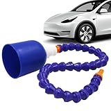 Funnuto multifuncional para automóviles - Boquilla de cambio de científico industrial con cuello ajustable, accesorio de llenado compacto para coche, moto, maquinaria | Cómodo mantenimiento d