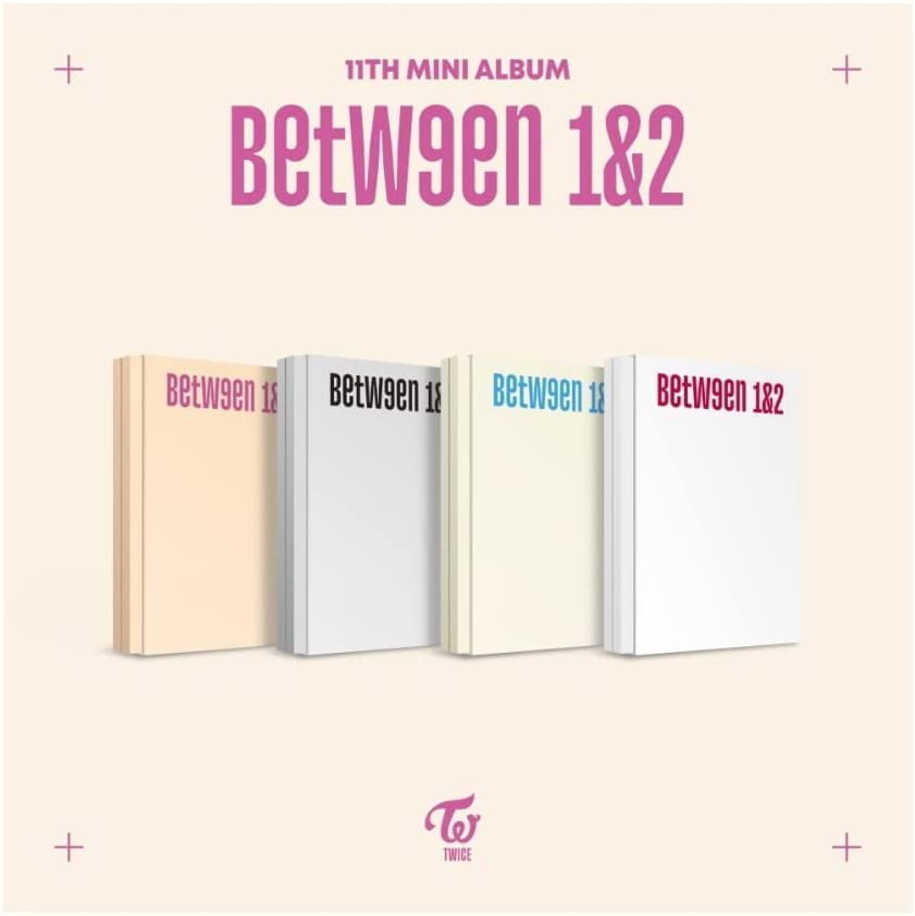 JYP Entertainment TWICE - BETWEEN 1 & 2 11th Mini Album + Pre-Order Benefit + Folded Poster (Pathfinder Ver.), 153 x 215 x 20.5 mm, (JYPK1452)