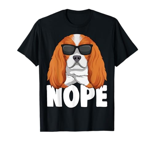 Cavalier King Charles Spaniel t-shirt, Preto, S