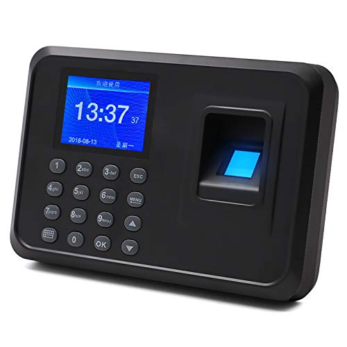 Controllo Orario Dipendenti, Orologio di registrazione, Controllo Orario Dipendenti, Macchina per registrare i dipendenti, Orologio per registrare con 8G Memoria Flash, Sistema spagnolo