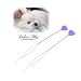 Dolce Flip and BONUS FREE Top Knot Bands - Maltese Grooming Tool PURPLE - Maltese Ponytail Flip -(1 PAIR) Top Knot Styling Tool - MALTESE OBSESSION topknot hair tool