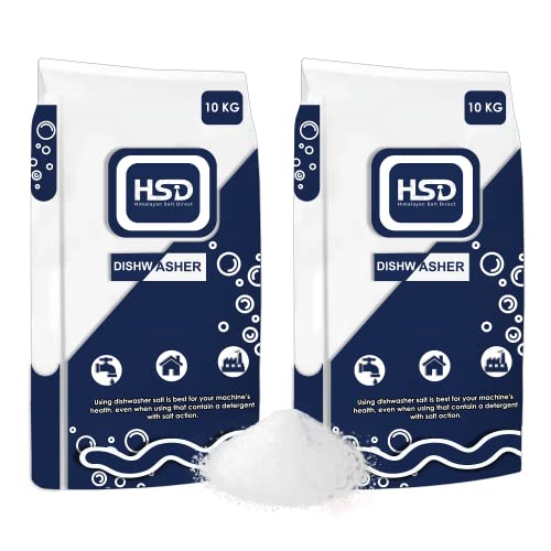 Dishwasher Salt 10kg for Dishwashers and Water Softeners, Water Softening Salt Dishwasher, Regenerating Salt (2)