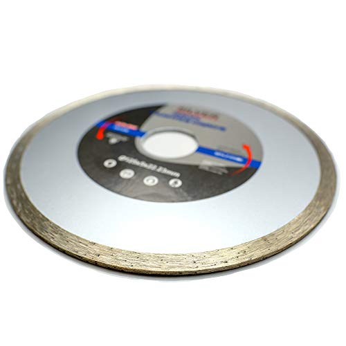 Disque à tronçonner diamanté 125 mm pour carrelage céramique céramique pour meuleuse d'angle pour séparer les carreaux en céramique durs, carrelages vitrifiés, carrelages en grès céramique Cover