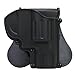 Bulldog Cases Rapid Release Polymer Holster (Fits Glock 43), Black