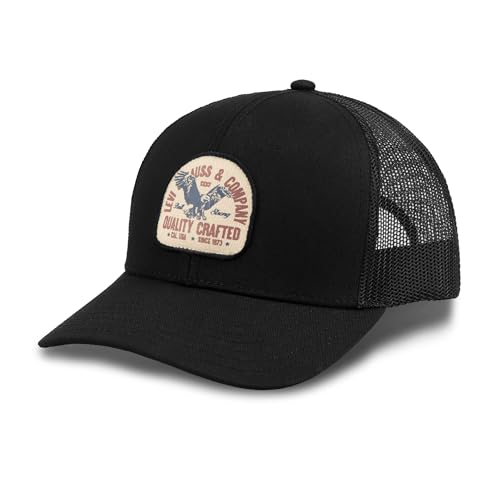 Levi's Men's Seasonal Patch Trucker Hat, Black, One Size