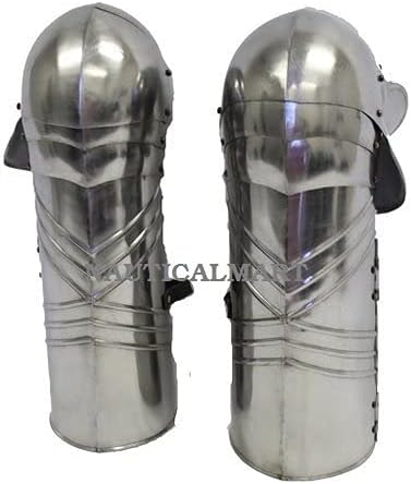 NauticalMart Full Leg Steel Gothic Armor Medieval Knight Costume