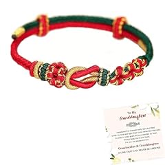 Infinity Peach Knot-Red&Green
