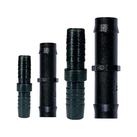 Pisces 20mm To 20mm Inline Hose Joiner - Barbed Pond & Garden Hose Connector, Plastic