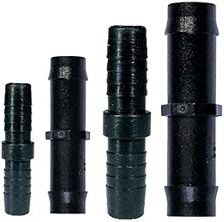 Inline Pond or Garden Barbed Hose Joiner 20mm - 20mm (0.75-0.75 inch)