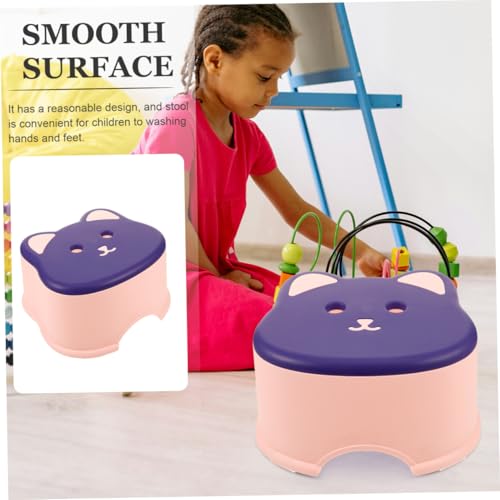 Tabouret plastique antidérapant pour enfant lavabo de salle de bain - 6