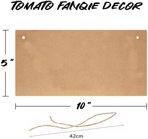 TOMATO FANQIE Home Is Where We Park It Wooden Plank Sign 5x10 (US-G034) image 4
