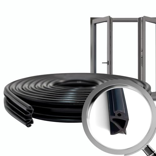 Joint de fenêtre, S-1530, (10mts) | Joint fenetre isolation conçu pour une performance maximale. Joint caoutchouc robuste et souple, idéal pour protéger les fenêtres PVC contre le froid et l’humidité.