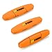 Tennis Vibration Dampener- Set of 3-Tennis Shock Absorber For Strings- Best For Tennis Racket, Premium- Durable & Long-Lasting- Great For Tennis Players (Green) (Orange)