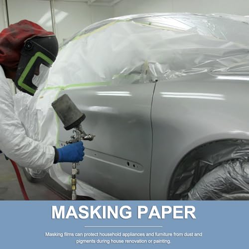 Película de enmascarar desechable de PVC blanco para proteger muebles 5