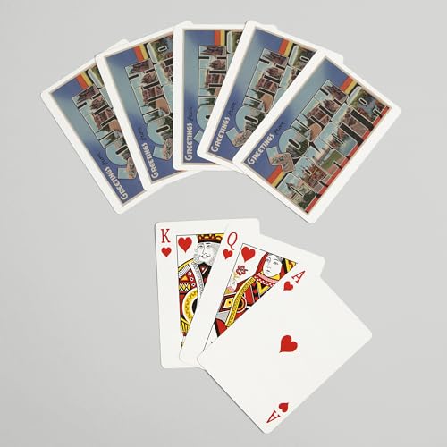Baraja Póker 52 cartas vintage South Dakota miniatura 7