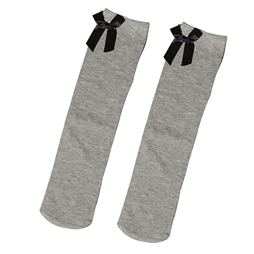 Over The Knee Sock High Socks Striped Stocking Bow Knee Socks Thigh Socks High Socks Black