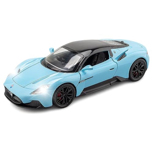 Image of Exclusive Alloy Metal Pull Back Die-Cast Car Diecast Metal Pullback Toy Car with Openable 6 Doors,Light Music Boys Gifts Toys (1:24 Big Mclarean MC20 - Multicolor)