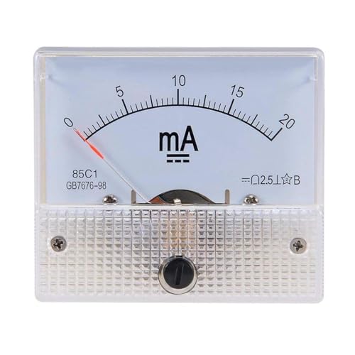 Ampèremètre analogique 85C1 cadran de mesure DC 0 à 100mA