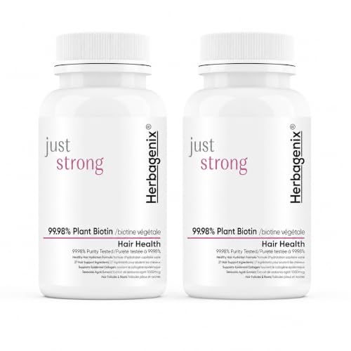 Image of Biotin Tablets For Hair Growth With Natural Vitamins and Plant Extracts - Hair Supplement For Women and Men To Support Regrowth And Control Hairfall (2, 120)