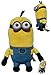 Kevin Minion 30cm Peluche Gru Soldato Cattivissimo Me Despicable 2 Occhiali Umanoide Giallo Soffice