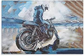 Amazon.co.jp: バンクシー絵画 ポスター&プリント バイカーポスター