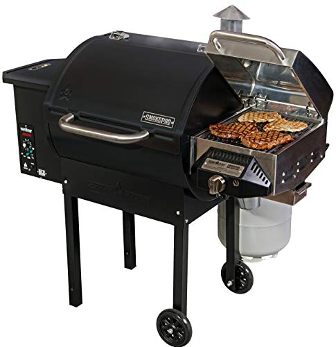 Camp Chef SmokePro DLX 24 Pellet Grill (PG24) with Included Sear Box (PGSEAR)