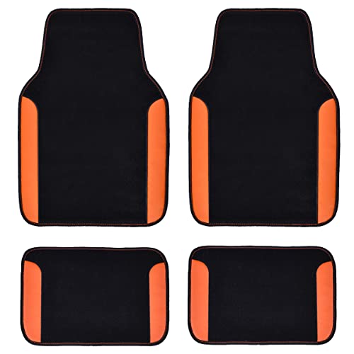 Upgrade Your Vehicle with the Best Orange Car Floor Mats You Won't