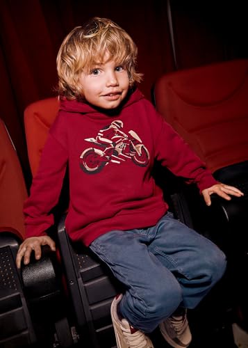 Mayoral Embossment Print Pullover for Boys Red4