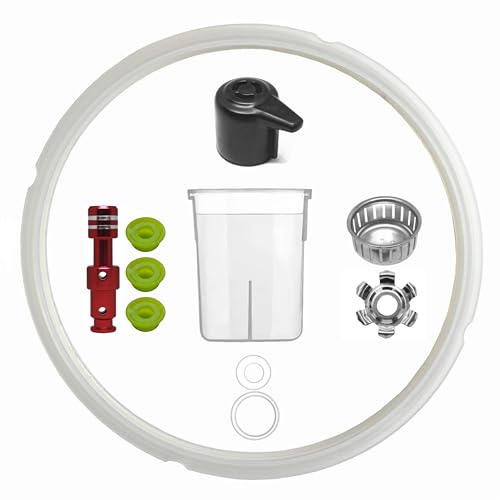 11PCS Replacement Parts for Instant Pot DUO80 8 Quart and Duo Plus 80 8Qt Includes Steam Release Handle, Sealing Ring, Float Valve, Anti-Block Shield and Condensate Collection Cup