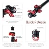 IFOOTAGE Slider Support Arm with Super C Clamp,32inch Large Magic Arm,for Camera Tripod & Monopod,Shark Slider Nano 2,Detachable Structure(One Pcs)