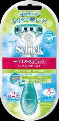 Zip jackHydrosilk Holder for Sensitive Skin with 2 Replacement Blades x 60 Pieces Set (4891228300760)