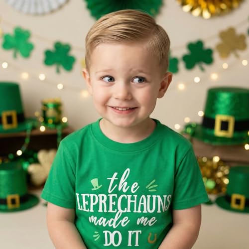 Image of Boys Short Sleeve Funny Graphic Tees for Toddler to Big Kid
