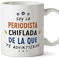 MUGFFINS Tazas para PERIODISTA mujer - En Español - Todos te
