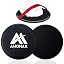 Doppelseitige Gleitscheiben 4er Set (17,5 Cm) – Rutschfeste Fitness Slider Für Core-Training, Bauchmuskeln & Ausfallschritte – Perfekt Für Teppich & Hartböden – Home Gym Must-Have