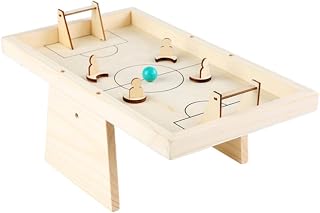 SAFIGLE 1 Conjunto Competitivo Jogo De Tabuleiro Bola De Futebol De Madeira Pai-Filho Jogo De Tabuleiro Interativo Bolas De Futebol Para Crianças Brinquedos De Madeira Brinquedos De