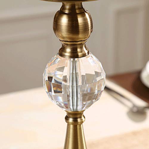 Acquire Glass And Crystal Gold Plated Candlestick Wedding Candlestick Decoration Home Center Table Decoration (Size : 41Cm+44Cm) #TOP4