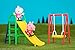 Peppa Pig Playground Fun Playset, 4 Pieces - Includes Peppa & Suzy Sheep Character Figures, Slide & Swing Set - Toy Gift for Kids - Ages 2+