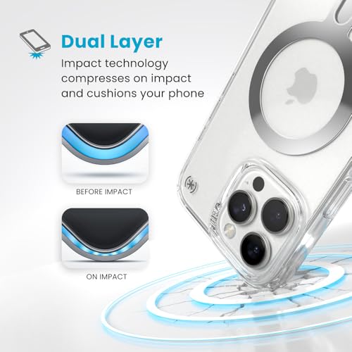 Image of Presidio Perfect-Clear MagSafe with ClickLock Apple iPhone 16 Plus Case