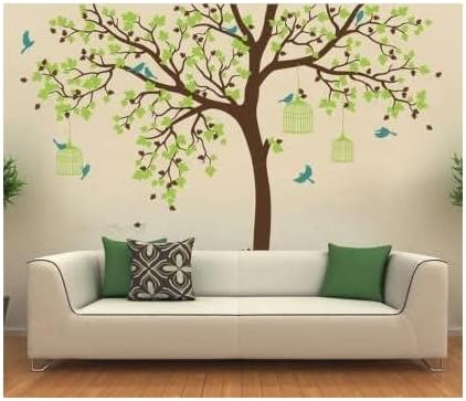 Kayra Decor Stencil for Wall Painting โ Latest Tree Wall Design Size 100-inch x 72-inch (KDS90041)