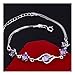 Produktbild MTWTM  Sterling Silber Armband Angel Wing Crystal Hand Schmuck Mode Silber Schmuck